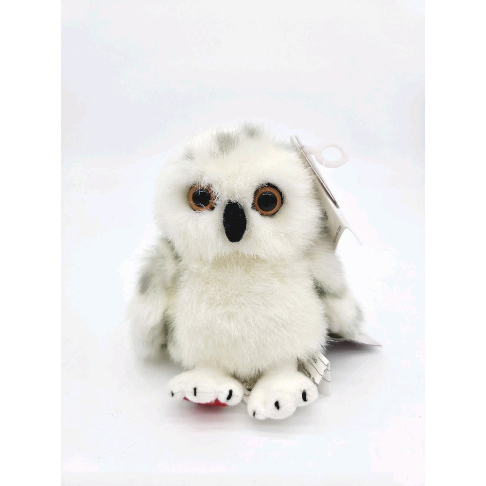 Mini Cute Stuffed Animal House Baby SNOWY OWL 4.5" Disney Parks Merch White Snow